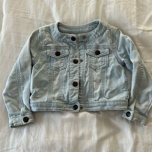 Oshkosh-Baby Classic Knit-Like Denim Light wash Jacket 24 months